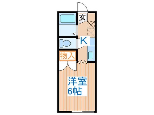 グリ－ンコ－ポの物件間取画像